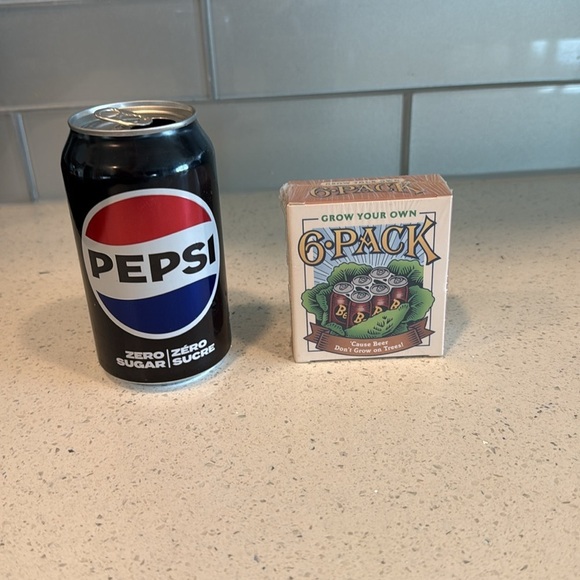 🏴 Grow Your Own 6-Pack novelty set NWT - Picture 4 of 4